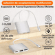 thumbnail image 5 of Adaptador Convertidor Hub Usb C A Hdmi 4k Usb 3.0 y Tipo C BLOOSOM Blanco, 5 of 6