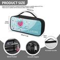 thumbnail image 7 of COEQINE Medical Print Heart Stethoscope Storage Bag for Doctor Stethoscope Bag Holder Stethoscope Bag for Nurses Storage Bags for Moving Stethoscope Case Organizer, 7 of 7