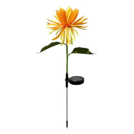 

Pvdgvd Solar Epiphyllum Lamp Outdoor Courtyard Decoration Floor Insertion Led Lamp Back To School Supplies