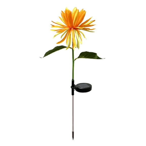 Solar Lights Outdoor Garden Decorative Flowers ,Waterproof Solar Garden Lights , Multi-Color Changing LED Solar Powered Landscape Lights for Yard Garden Patio