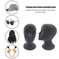 thumbnail image 4 of Maniquí Flocando espuma hembra maniquí cabeza pelucas gafas tapa de pantalla soporte soporte modelo Sywqhk Libre de BPA, 4 of 8