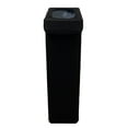 23 Gallon Spandex Slim Jim Narrow Trash Can Cover Black