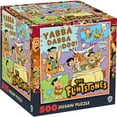 thumbnail image 2 of MasterPieces Hanna-Barbera Flintstones Adult 500 Piece Jigsaw Puzzle - Bedrock Characters, 2 of 5