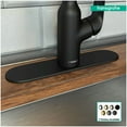 thumbnail image 5 of Hansgrohe 14019 10" Escutcheon Plate For Single Hole Kitchen Faucets - Nickel, 5 of 6