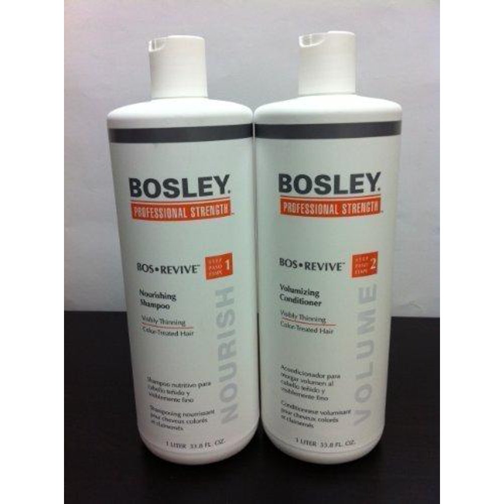 Bosley Pro BosRevive Nourishing Shampoo and Volumizing Conditioner For