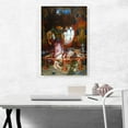 thumbnail image 2 of ARTCANVAS The Lady of Shalott 1905 Canvas Art Print by William Holman Hunt - Size: 26" x 18" (1.50" Deep), 2 of 9