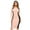 Camel/Black, variant on COUVER Women's Color Block Hourglass Panel Contrast Midi Dress Charcoal Black Large