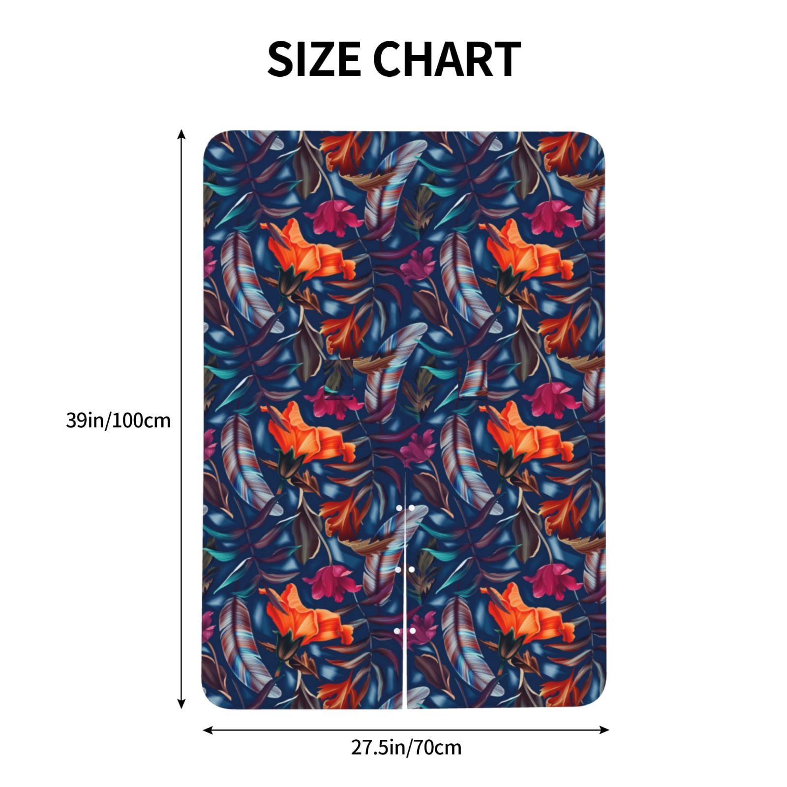 Naloa Tropical Flower Baby Car Seat Cover, Breathable Baby Carrier Cover, Multiuse Baby Carrier Cover & Nursing Breastfeeding Cover