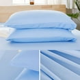thumbnail image 4 of SDJMa Pack of 2 Pillow Cases, Soft Breathable Brushed Microfiber Pillowcases with Envelope Closure, Machine Washable (Queen Size, 18x30 Inches), 4 of 9