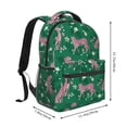 thumbnail image 2 of Fotbe Tropical Leopard Pattern Casual Backpack for School, Travel, and Outdoor Activities - Durable, Lightweight, and Comfortable, 2 of 5