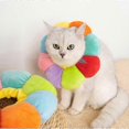 thumbnail image 2 of Sunflower Dog Cat Anti-licking Collar Rainbow Pet Neck Pillow f26, 2 of 4