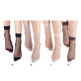 thumbnail image 2 of VONKY 10 Pairs Socks Ultrathin Lightweight Not Easy to Break Wear-resistant Breathable Invisible Socks for Summer Skin Color, 2 of 5