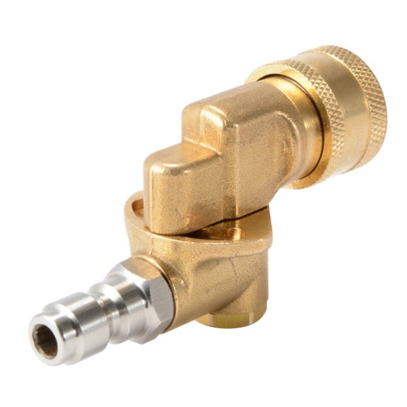 Quick Connection Pivoting Coupler 1/4 inch for High Pressure washer Car Washer 4500psi