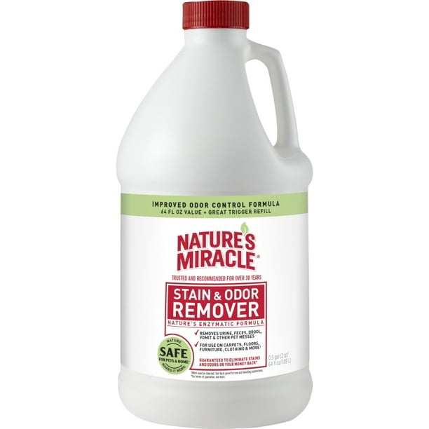 Nature’s Miracle Stain And Odor Remover 64 Ounces