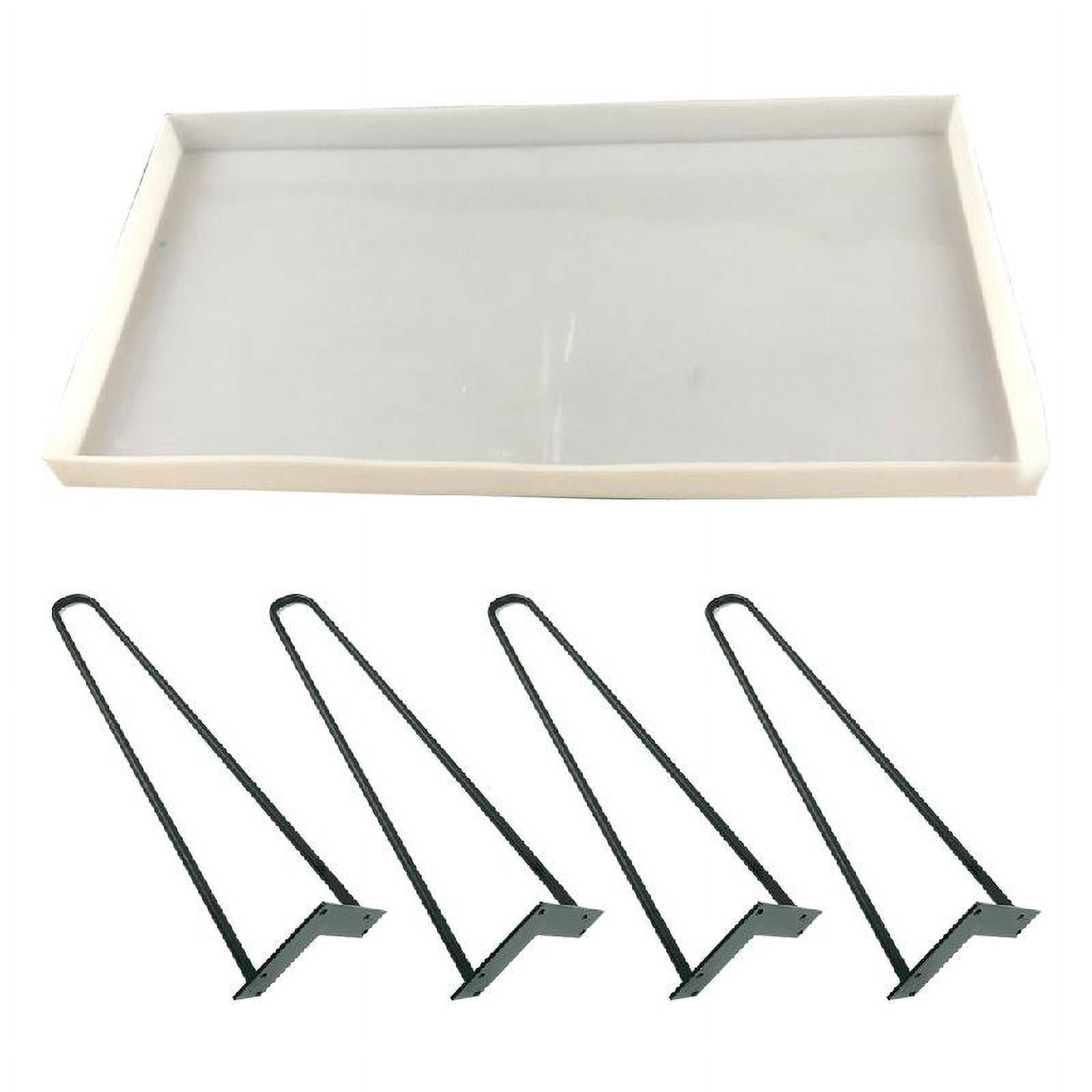 River Table Silicone Mold with Table Legs Resin Epoxy Craft Polymer Clay Craft DIY Ornament Jewelry Making Tools