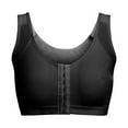 thumbnail image 3 of Women's Sport Bra Plus Size Bras Front Closure Bras Wide Strap Buckles Underwear Bra, 3 of 7