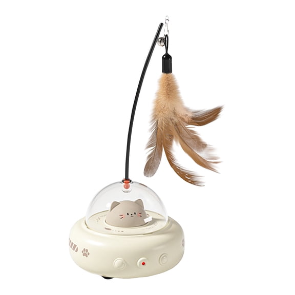Cat Self-Entertainment Toy, Automatic Motorized Toy For Cats With USB Charging And Pointer, Ideal For Active Entertainment And Exercise