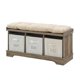 thumbnail image 4 of & Tufted , Grey Wash Cat brush Pet shedding brush Dog accessories Grooming ShopWise Round, 4 of 11