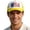 a-Yellow122, variant on VNKIDY Unisex Mesh Back Trucker Hat With Usa Flag Inspired Letter Print Patriotic Themed Cap For Fourth Of July Celebrations Outdoor Activities Leisure Hat