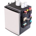 thumbnail image 1 of Smart Design Mini Réfrigérateur avec 12 Poches - Matériau Polyester Durable - Range Articles de Garde-Manger, Couverts, Ustensiles, Bouteilles, Assiettes, & Plus - Organisation Maison et Dortoir - 53.5 x 12 Pouces - Noir, 1 of 5