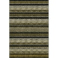 thumbnail image 2 of Addison Rugs Mayfield Washable Transitional Stripes Brown Rectangle Rug, 10' x 14', 2 of 6