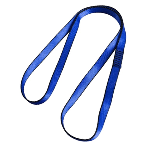 Corredor de eslinga de escalada, cinturón de nailon duradero, cordón de utilidad para escalada, correa para actividades al aire libre, rappel 80cm