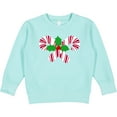 thumbnail image 2 of Inktastic Candy Canes and Holly Christmas Toddler Sweatshirt, 2 of 4