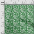 thumbnail image 1 of oneOone Polyester Lycra Green Fabric Florals Fabric For Sewing Printed Craft Fabric By The Yard 56 Inch Wide, 1 of 1