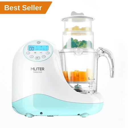 Mliter Babycook 5 in 1 Baby Food Processor, Steam Cooker, With Blending, Mixing & Chopping, Sterilizing and Warming & Reheating Function, Includes
