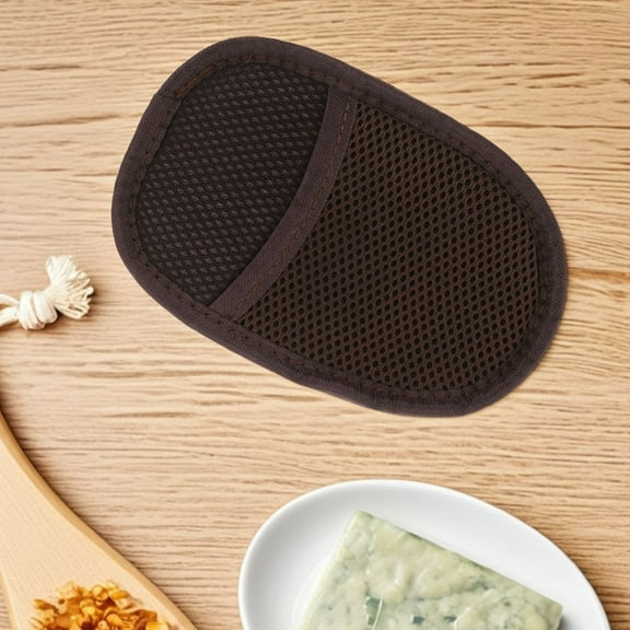 Hemoton 2pcs Shoe Polishing Gloves Polishing Gloves Shoe Polishing Plush Shoe Polish Applicator Leather Shoe Polish Polishing Handheld Shoe Wipe Gloves