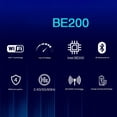 thumbnail image 3 of WiFi 7 Wireless Card Intel BE200 NGW, Bluetooth 5.4, 8774Mbps Network Support, 3 of 8