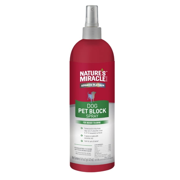 Spray repelente para perros Nature's Miracle 473 ml para interiores