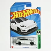 HW 2023 Tesla Model Y (White) HW Green Speed