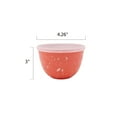 thumbnail image 5 of The Pioneer Woman Melamine Mixing Bowl Set with Lids, 18 Piece Set, Sweet Rose, 5 of 26