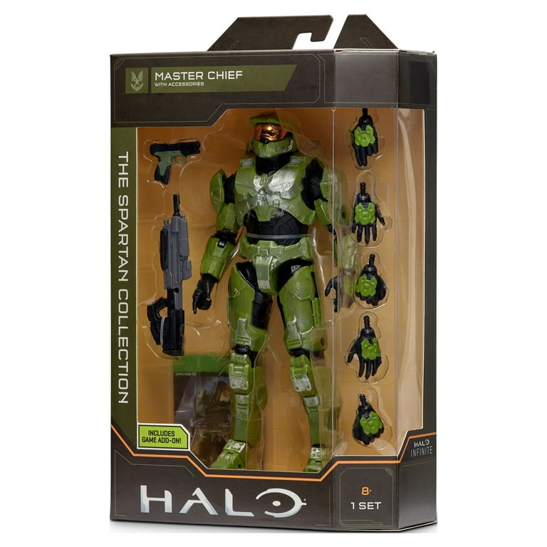 Jazwares MASTER CHIEF Halo 4 Spartan Collection Action Figure Review 