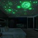 thumbnail image 2 of 444pcs/set Luminous Moon Star Wall Sticker Glow In The Dark Fluorescent Wall Art Decals For Home Kids Bedroom, 2 of 4