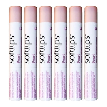 Softlips Pearl Tinted Lip Balm Conditioner SPF 15 (Pack of