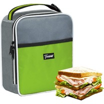 Back To School Lunch Box Supplies ! Tirrinia Small Insulated Lunch Bag for Students,Mini Portable Reusable Cooler & Thermal Lunch Box,Cooler Lunch Bag Container Picnic Tote,9 Can Capacity