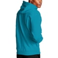 thumbnail image 4 of Champion Men's and Big Men's Powerblend Fleece C Logo Pullover Hoodie, up to Size 4XL, 4 of 5