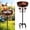Brush Blue, variant on ZKSNART 3" Deep Metal Bird Bath for Outside, Removable 12" Dia Vintage Bird Baths Bowl for Outdoors with Stable 5-Prong Stake, 37" H Freestanding Birdbath for Garden Patio Yard Lawn (Brush Bronze)