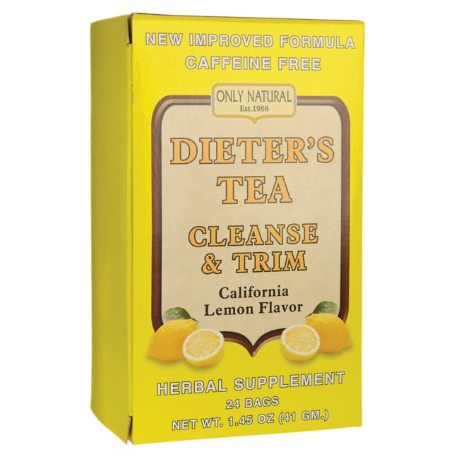 Only Natural Dieter's Tea Cleanse & Trim Caffeine Free - California Lemon