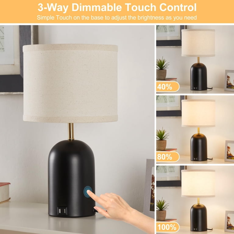 TABLE LAMP T-NA3（Natyswan 2 Touch Control Lamps, Bedside 