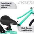 thumbnail image 5 of AVASTA Govet 20'' Kids Mountain Bike for 6-12 Years Old Boys Girls with Suspension Fork, 6 Speeds Drivetrain, Mint Green, 5 of 11
