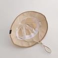 thumbnail image 6 of QHFBli Kids Adjustable Chin Strap Sun Hats Waterproof Bucket Hats Foldable Brim UPF 50+ Floppy Cowboy Rain Hat UV Protection Sun Hats for Hiking, 6 of 6