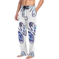 thumbnail image 5 of Butterfly Ghost Pajama Pants, Men's Lounge Pants Light with Drawstring and Pockets, Christmas New Year Birthday Father's Day Gifts, 5 of 7