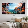 thumbnail image 4 of Designart "Reef Depths Underwater Coral art painting IV" Coral Metal Art Print Set, 4 of 5
