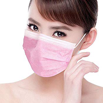 disposable pink face mask disposable pink face mask