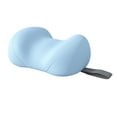 thumbnail image 1 of Almohada de espuma viscoelástica ergonómica para descanso lateral, espalda, abdomen y cuello, para hombres y mujeres, almohada cervical multiusos para Azul, 1 of 8