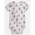 thumbnail image 2 of Wonder Nation Baby Boys' Graphic Cotton Bodysuit with Short Sleeves, Sizes 0M-24M, 2 of 3