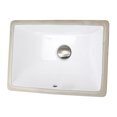 thumbnail image 4 of Nantucket Sinks 16 x 11 Inch Vitreous China Ceramic Bathroom Sink, White, 4 of 8